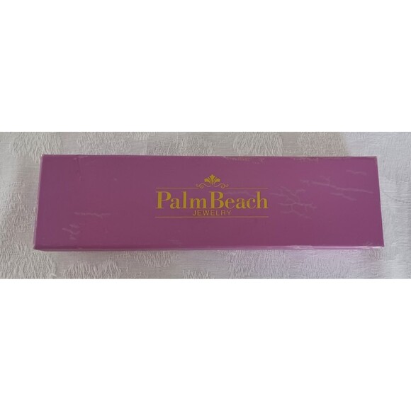 ELEPHANT MOTIF GOLD ELECTROPLATE RHINESTONE 8" BRACELET W/BOX AND TAG - Picture 8 of 13